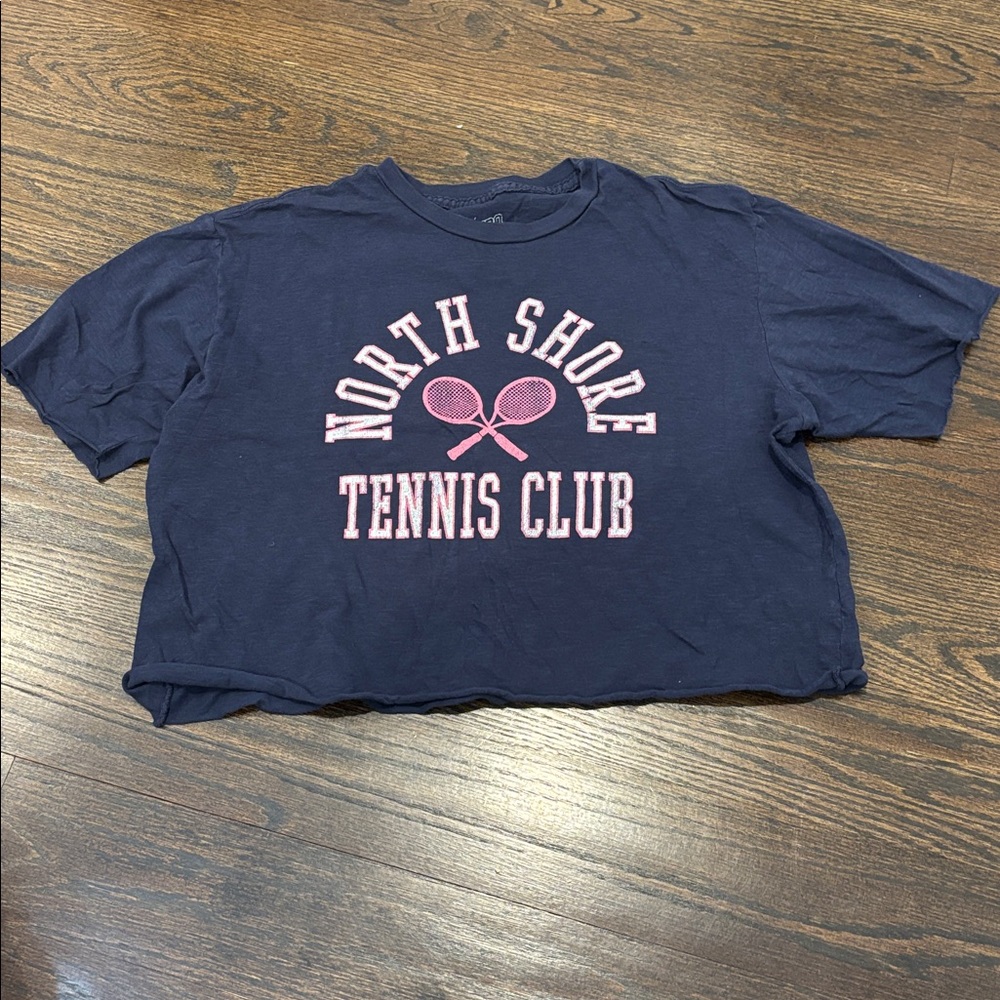 Original Retro Brand Girl’s Navy and Pink Tee Size X Large